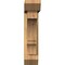 Ekena Millwork Balboa Slat Smooth Bracket w/ Offset Brace, Western Red Cedar, 5 1/2"W x 20"D x 24"H BKT0604X20X24BOA06SWR - alternate 2